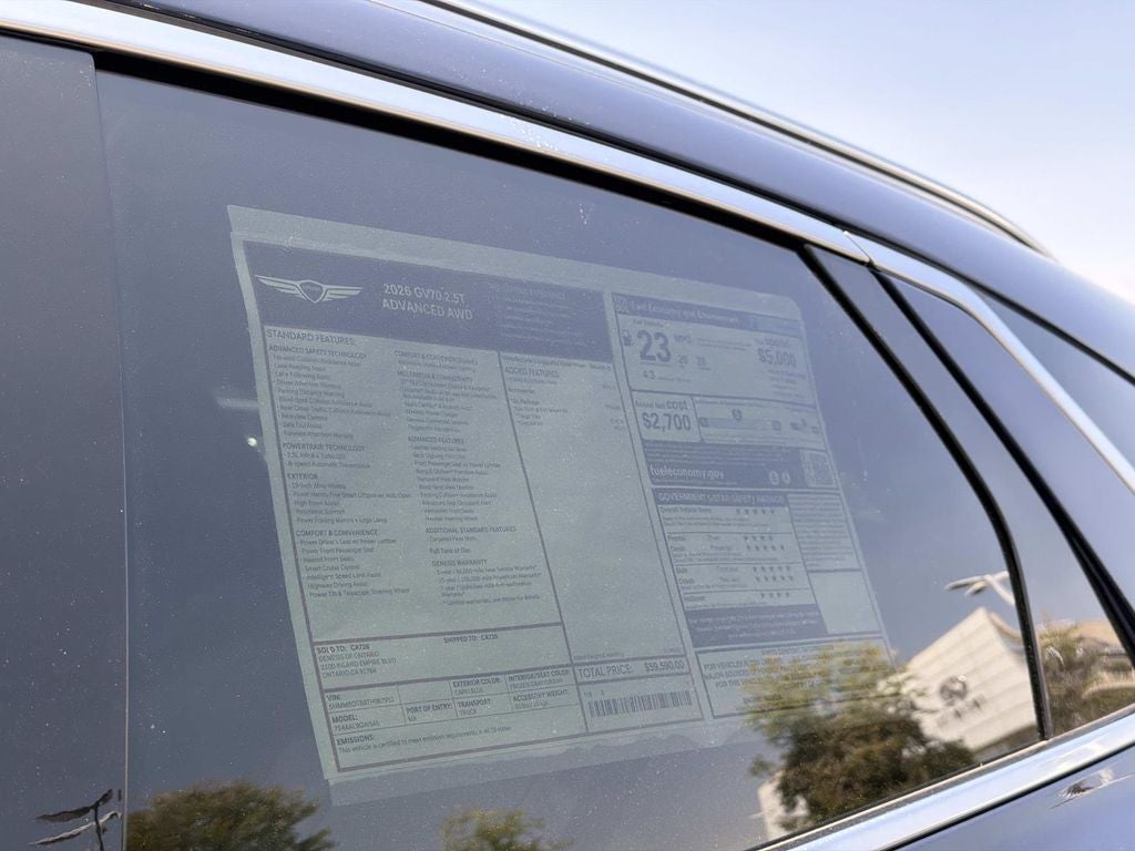 2026 Genesis GV70 2.5T ADVANCED