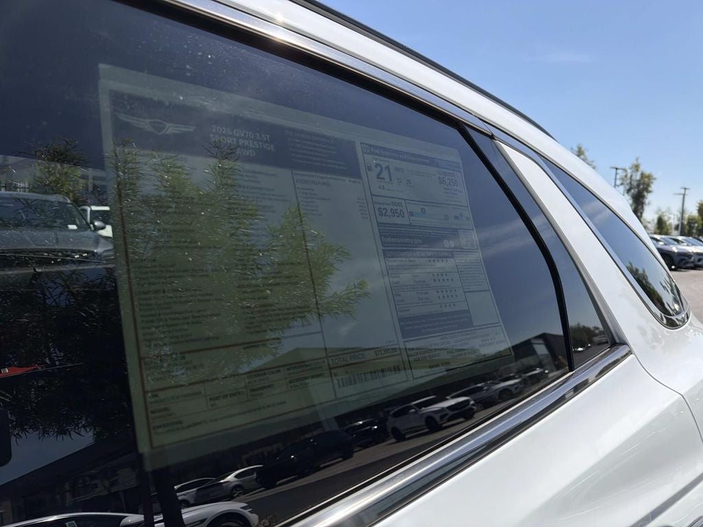 2026 Genesis GV70 3.5T SPORT PRESTIGE