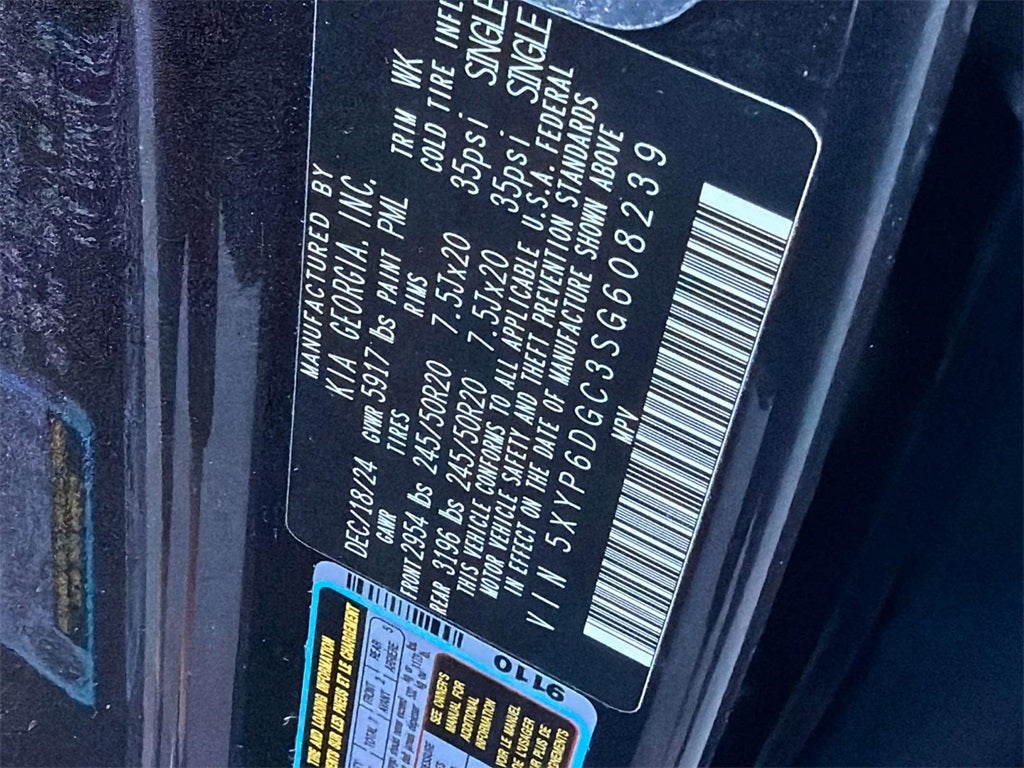 2025 Kia Telluride S V6 AWD