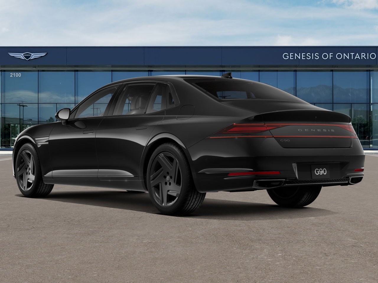 2026 Genesis G90 3.5T E-SC MHEV PRESTIGE BLACK