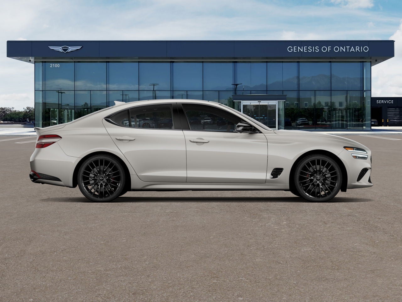 2026 Genesis G70 3.3T PRESTIGE GRAPHITE