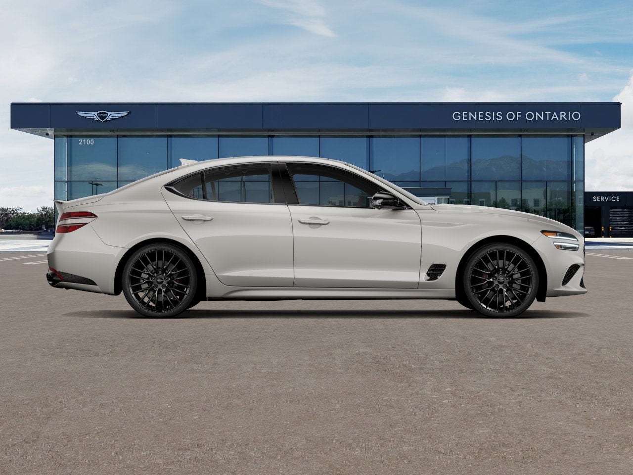 2026 Genesis G70 3.3T PRESTIGE GRAPHITE