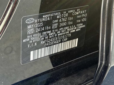 2026 Genesis G70 2.5T PRESTIGE