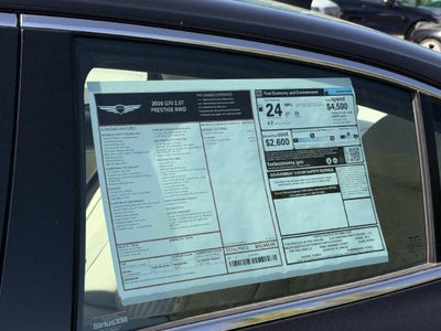 2026 Genesis G70 2.5T PRESTIGE