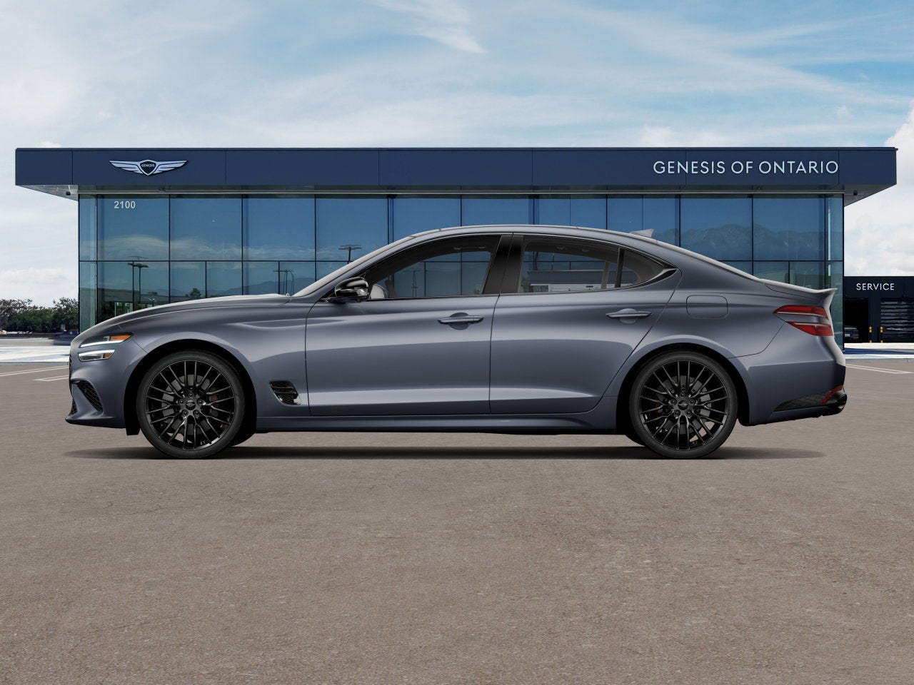 2026 Genesis G70 3.3T PRESTIGE GRAPHITE
