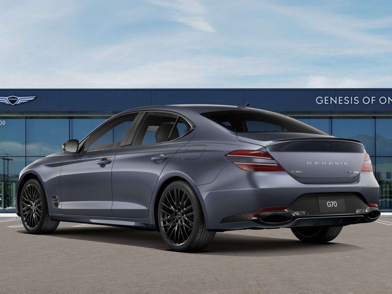 2026 Genesis G70 3.3T PRESTIGE GRAPHITE