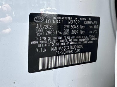 2026 Genesis G80 2.5T