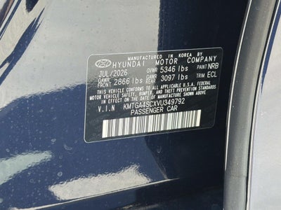2027 Genesis G80 2.5T