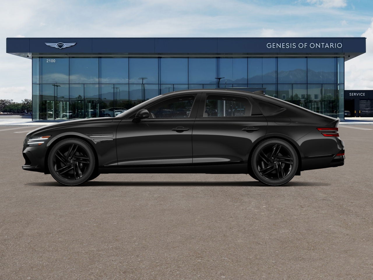 2026 Genesis G80 3.5T PRESTIGE BLACK