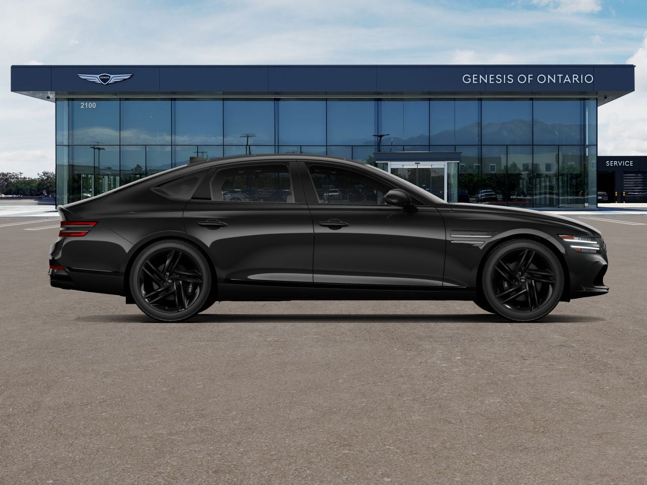 2026 Genesis G80 3.5T PRESTIGE BLACK