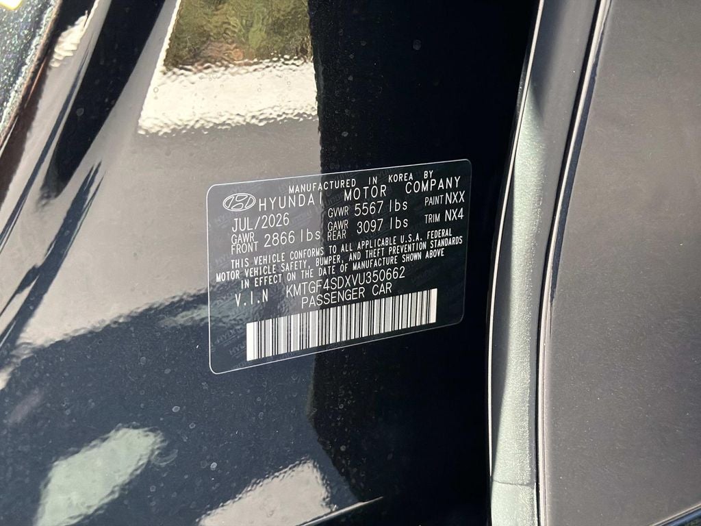 2027 Genesis G80 3.5T PRESTIGE BLACK