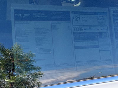 2026 Genesis GV80 2.5T PRESTIGE