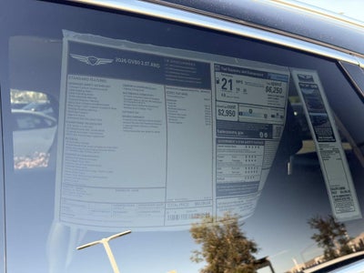 2026 Genesis GV80 2.5T