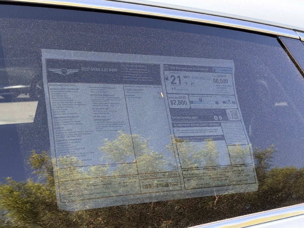 2027 Genesis GV80 2.5T