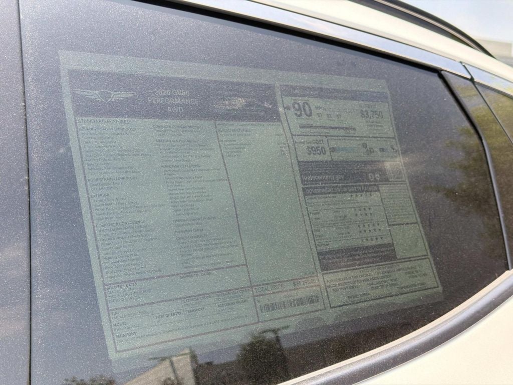 2026 Genesis GV60 PERFORMANCE