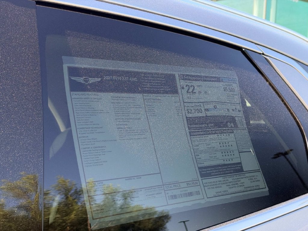 2027 Genesis GV70 2.5T