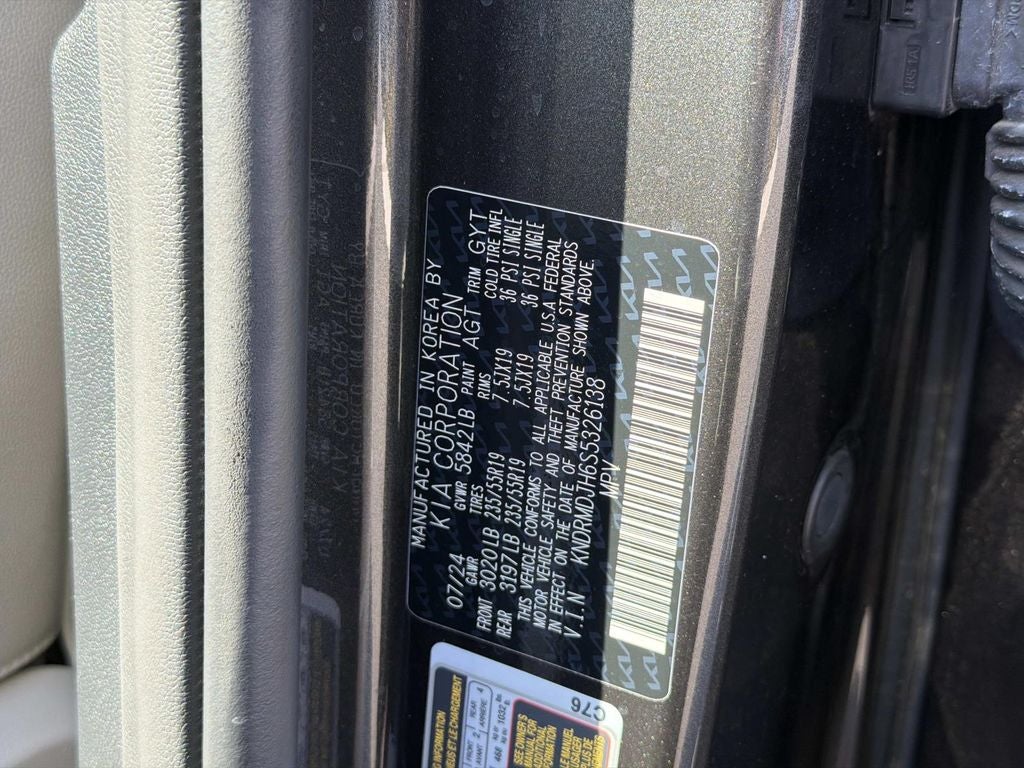 2025 Kia Sorento Plug-In Hybrid SX Prestige