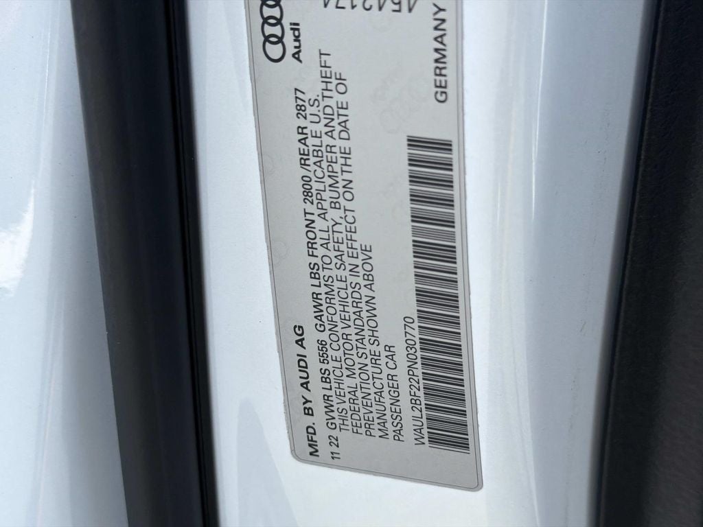 2023 Audi A6 55 Premium Plus quattro