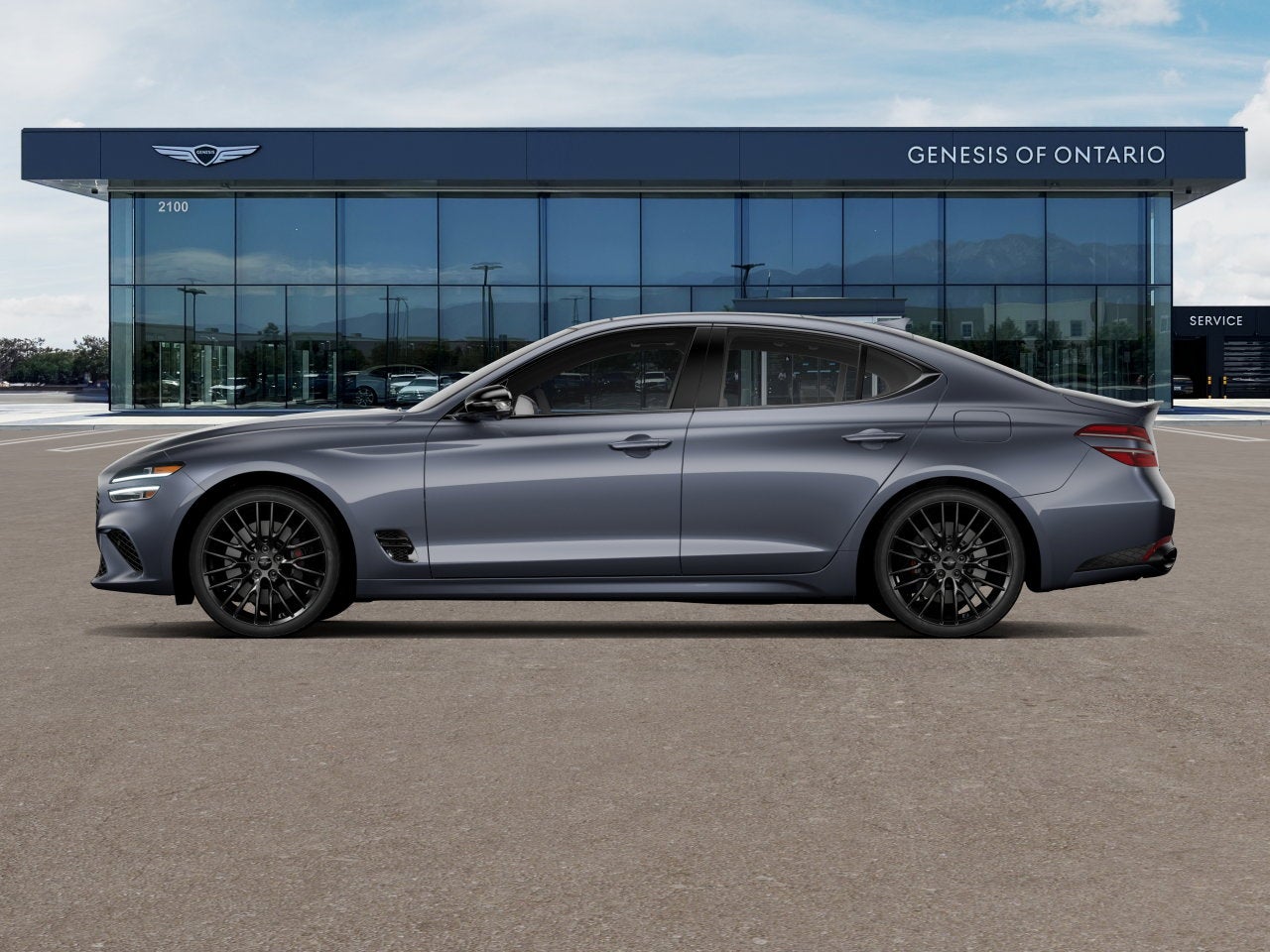 2026 Genesis G70 3.3T PRESTIGE GRAPHITE