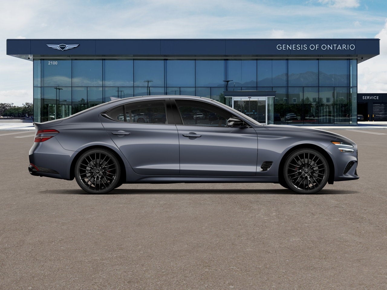 2026 Genesis G70 3.3T PRESTIGE GRAPHITE