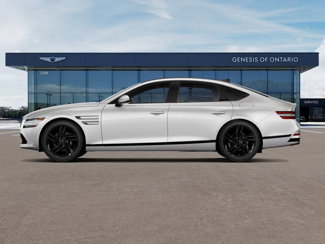 2027 Genesis G80 3.5T PRESTIGE BLACK