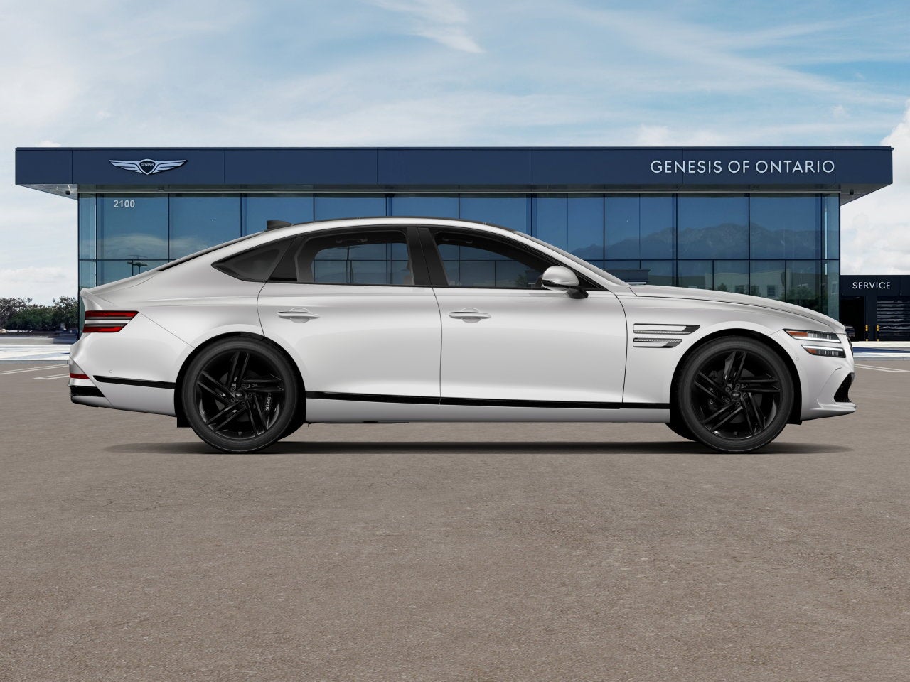 2027 Genesis G80 3.5T PRESTIGE BLACK