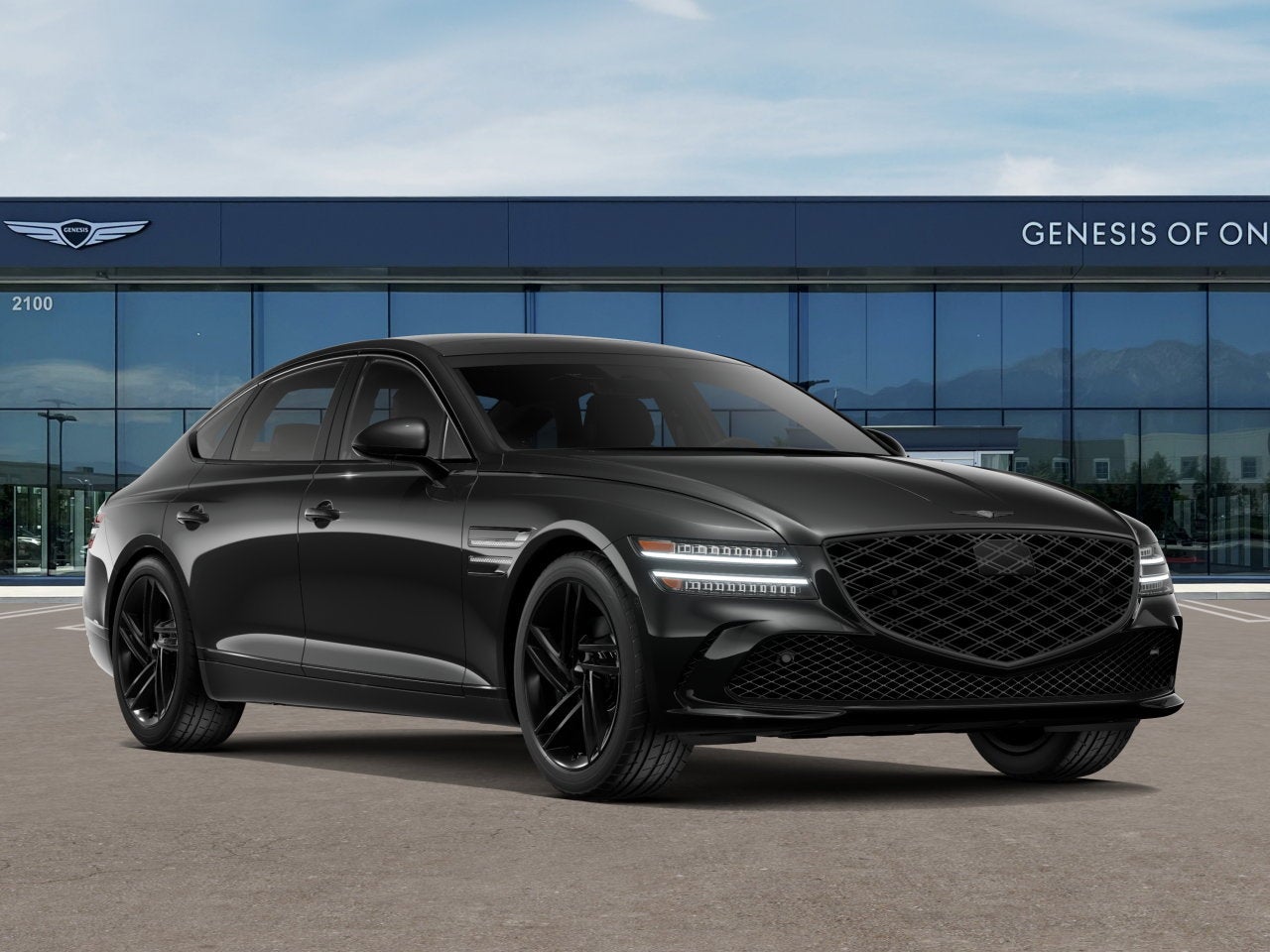 2027 Genesis G80 3.5T Prestige Black