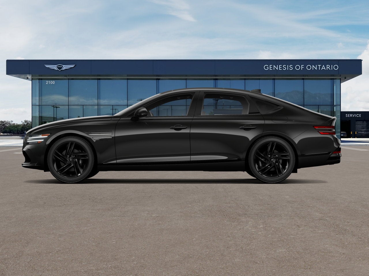 2027 Genesis G80 3.5T Prestige Black