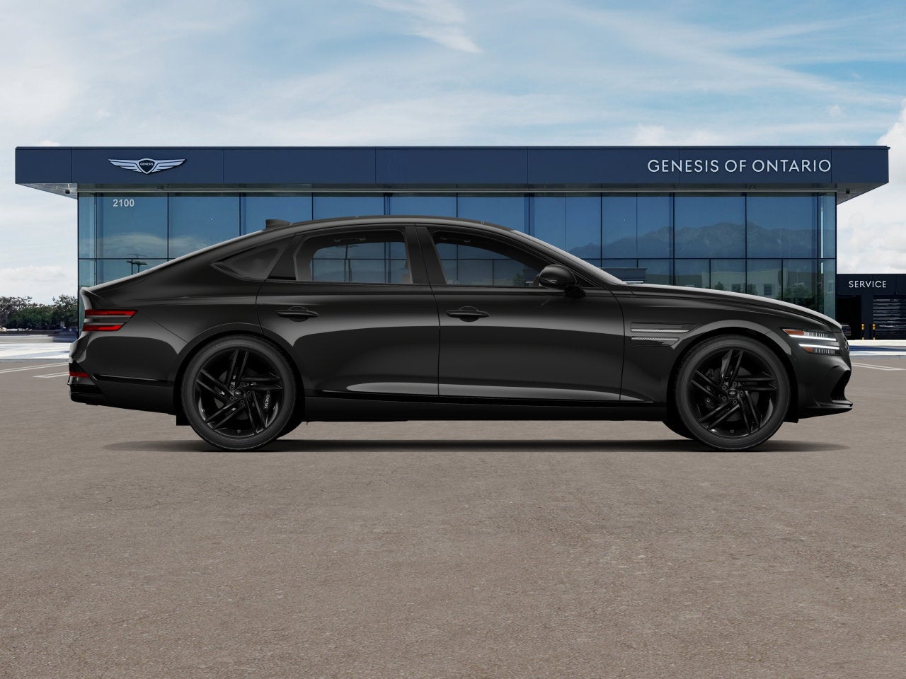 2027 Genesis G80 3.5T Prestige Black
