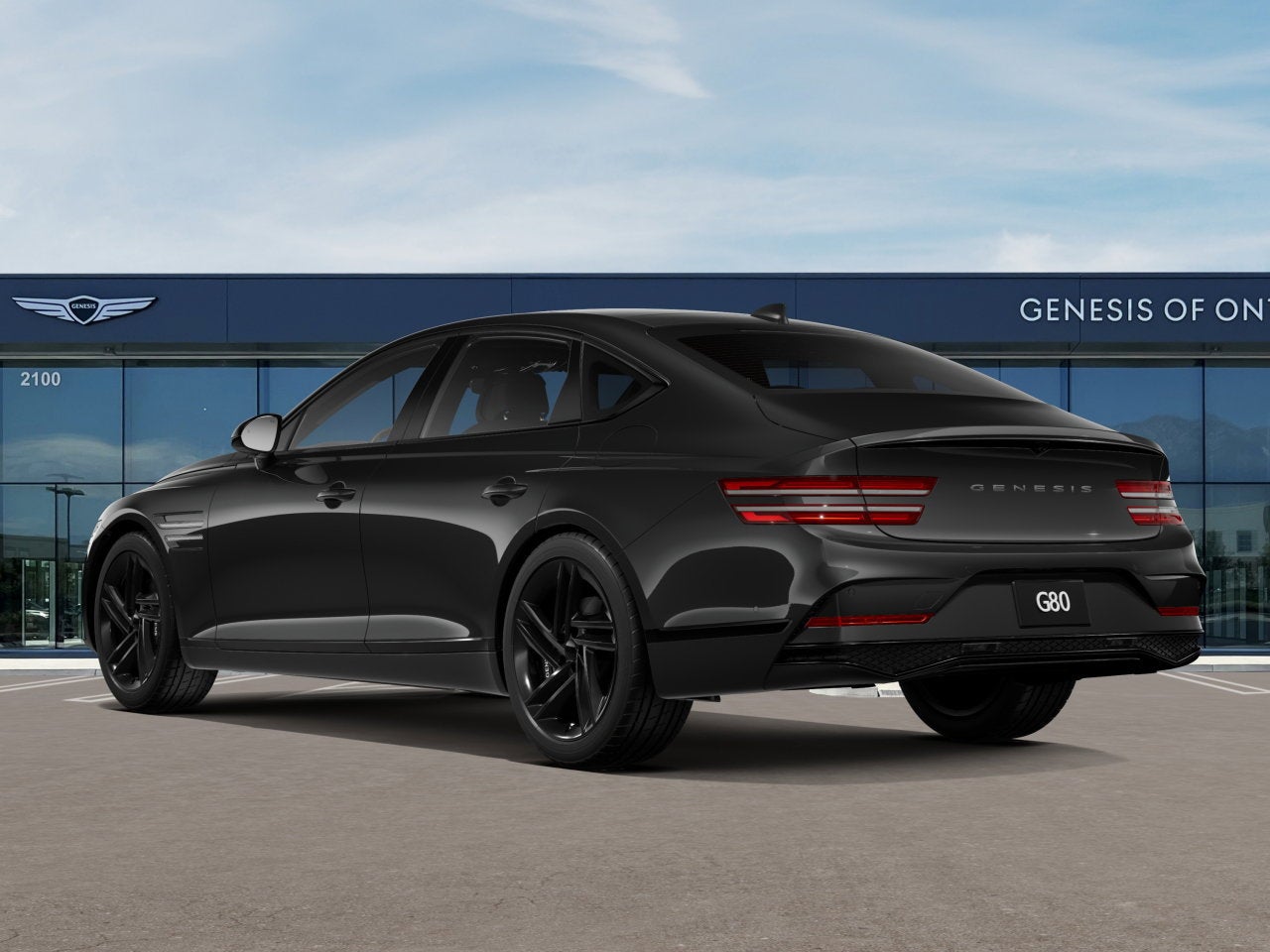 2027 Genesis G80 3.5T Prestige Black