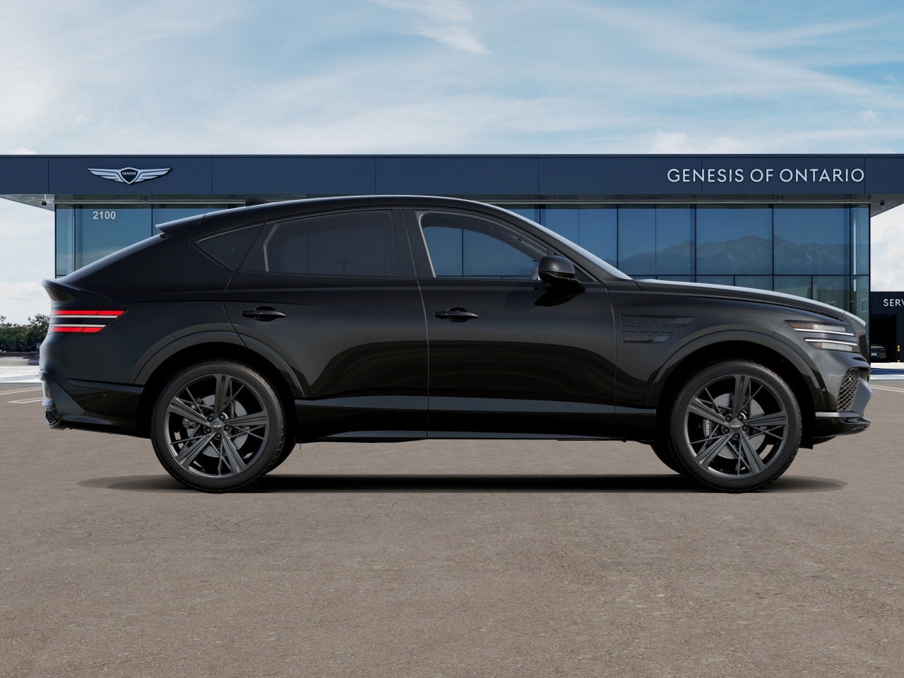 2027 Genesis GV80 Coupe 3.5T E-SC MHEV BLACK