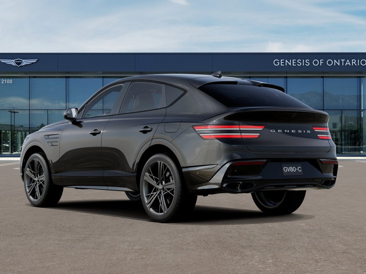 2027 Genesis GV80 Coupe 3.5T E-SC MHEV BLACK
