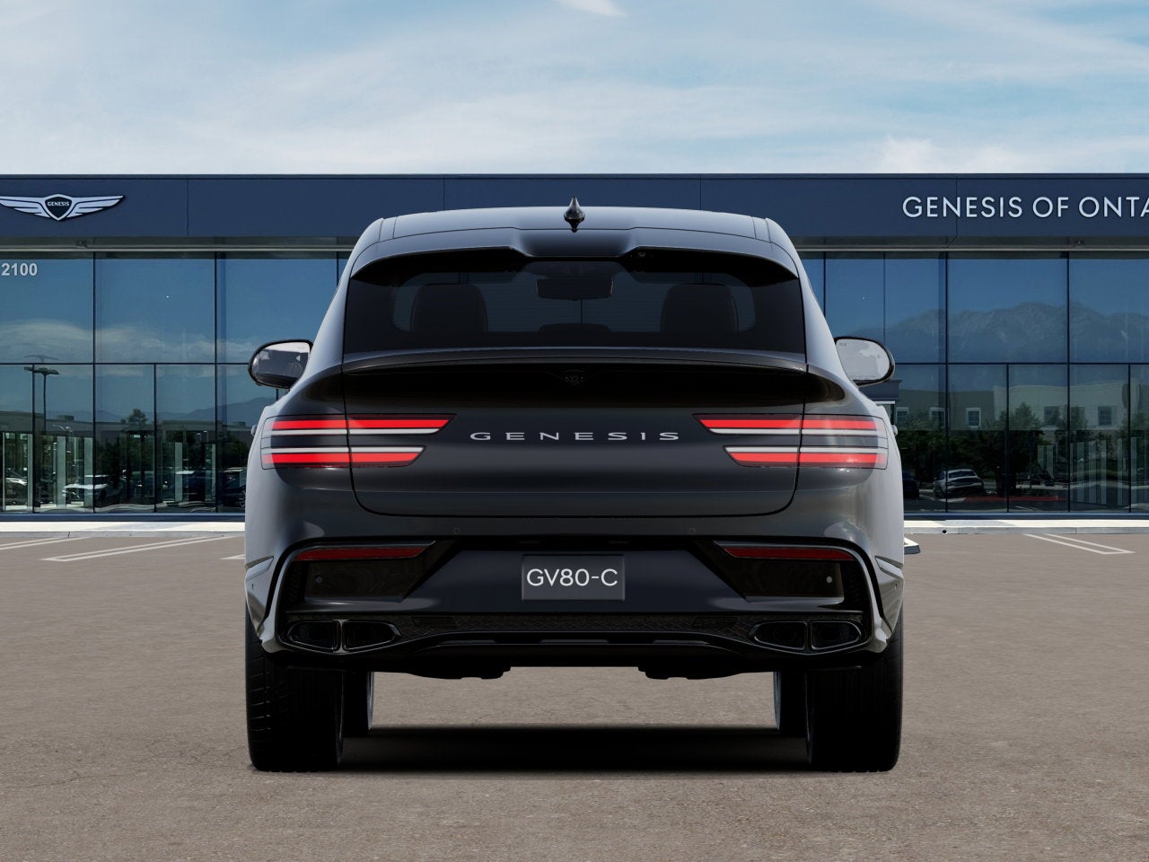 2027 Genesis GV80 Coupe 3.5T E-SC MHEV BLACK