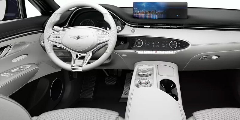 GV70 Electrified digital cockpit display