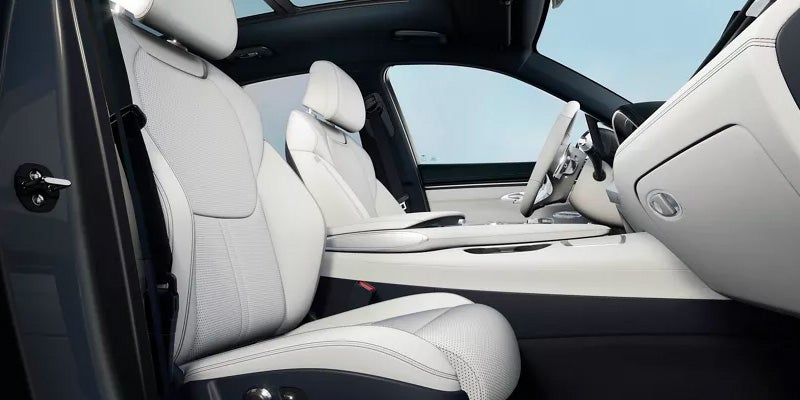 GV70 luxury seats and dashboard