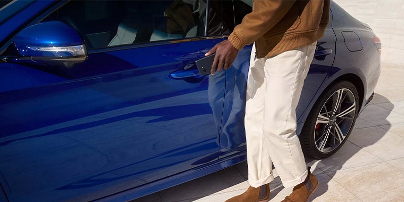 Genesis G70 door opening