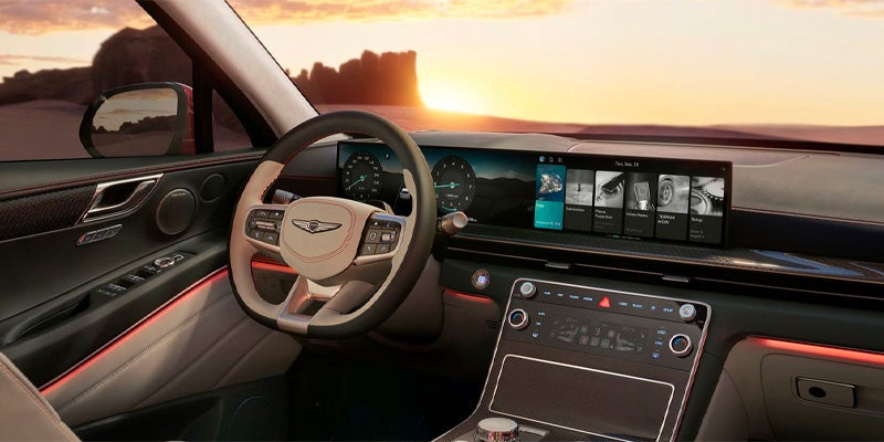 Genesis GV80 Coupe tech interface