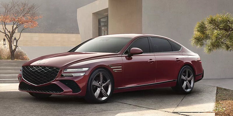 Genesis G80 Red