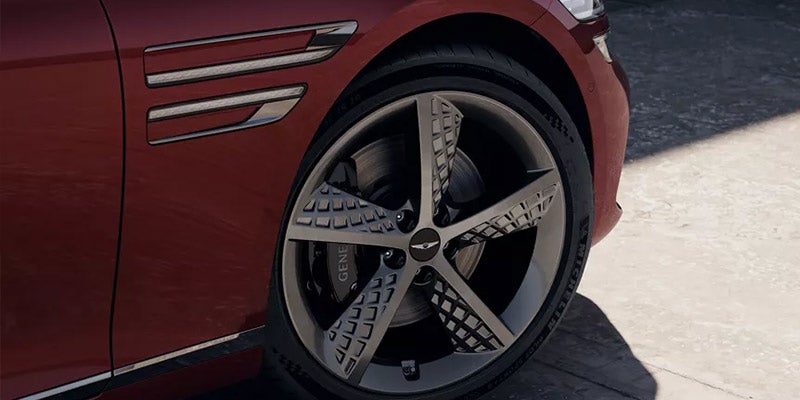Genesis G80 brake and tires