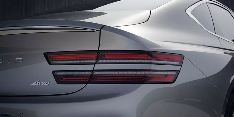 Genesis G80 back look