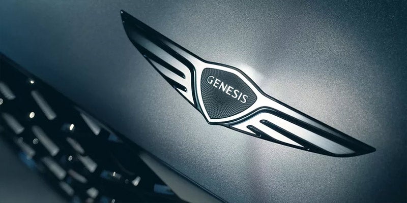 Genesis G90 parked luxury car