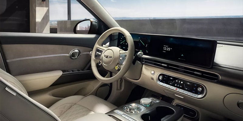Genesis GV60 advanced infotainment system