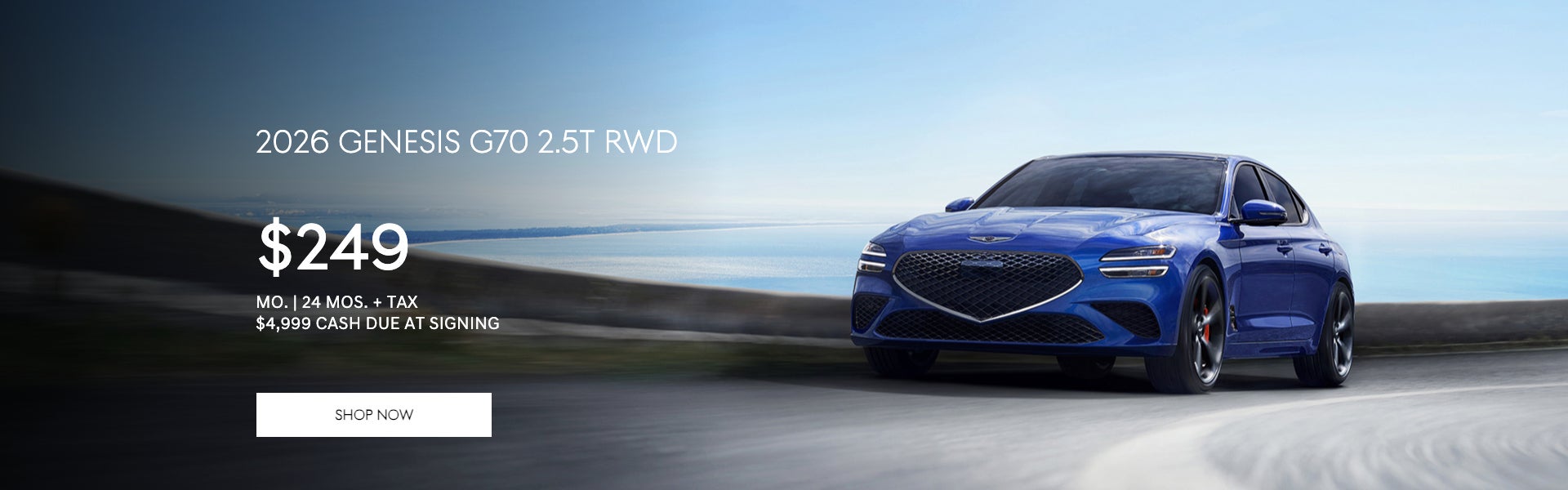 2026 G70 Lease Offer