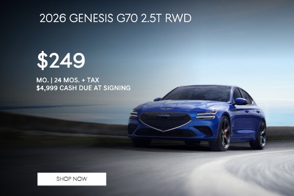 2026 G70 Lease Offer