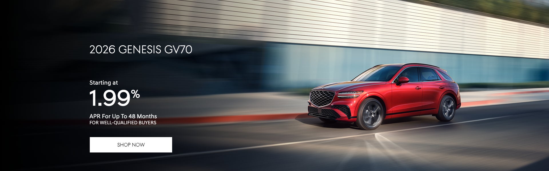 2026 GV70 APR Offer