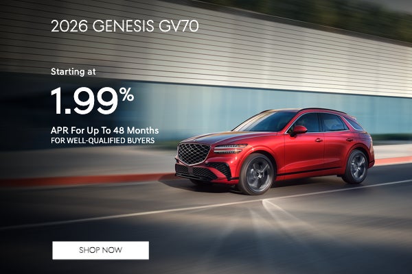 2026 GV70 APR Offer