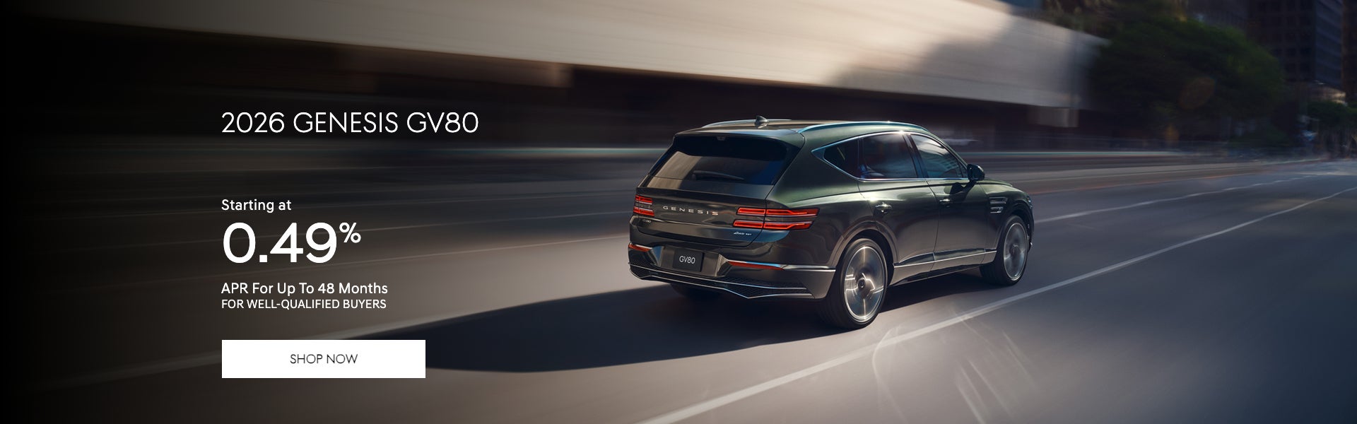  2026 GV80 APR Offer