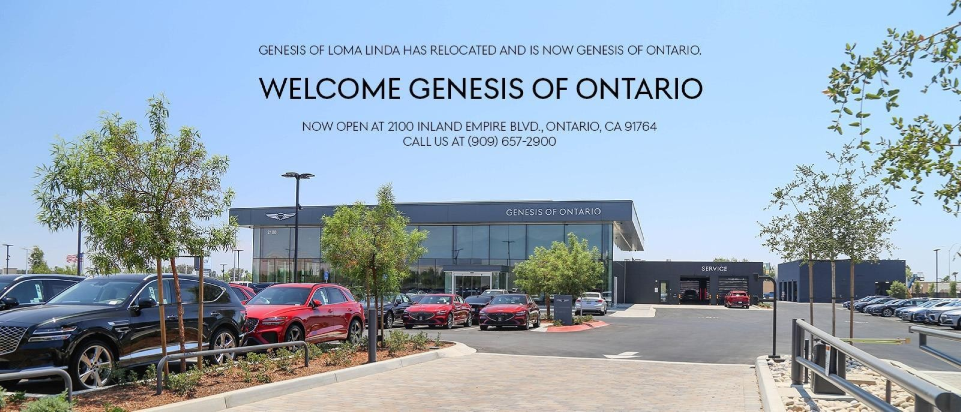 Welcome Genesis of Ontario at Genesis of Ontario in Ontario CA